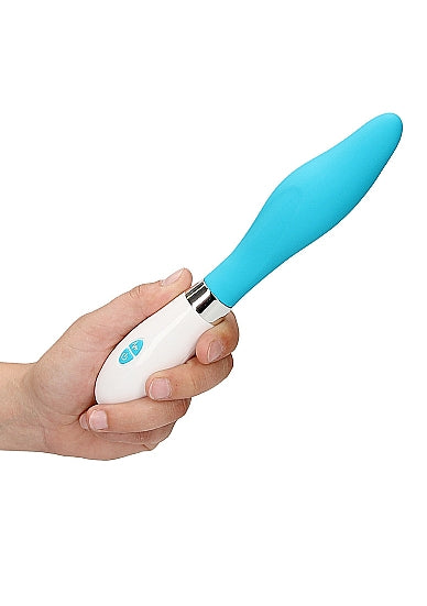 Shots Luminous Athamas Silicone 10 Speed Vibrator - Turquoise