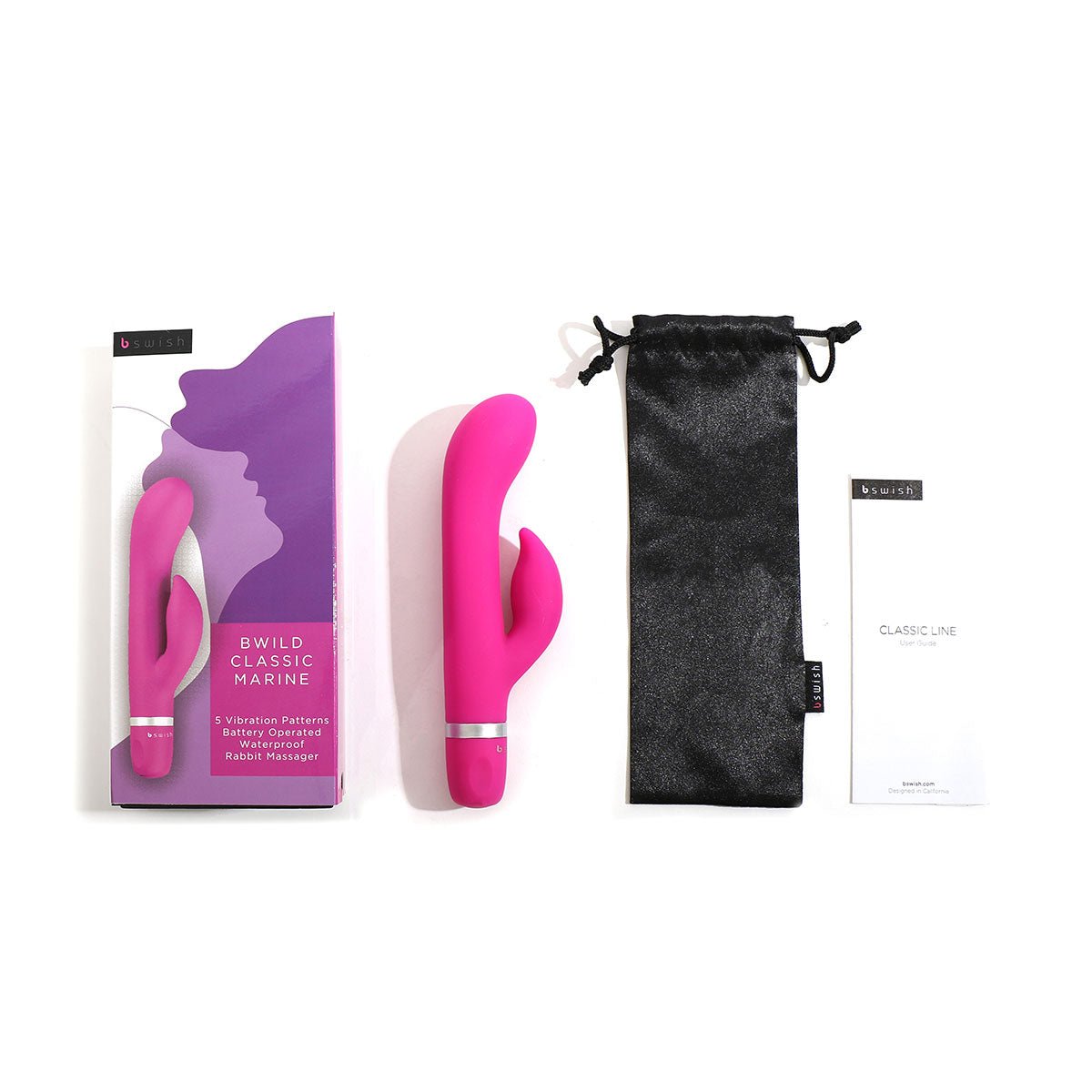 B Swish Classic Marine Cerise Vibrator