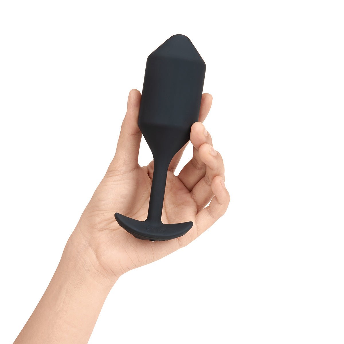 b-Vibe Vibrating Weighted Snug Plug Xl - 247 G Black