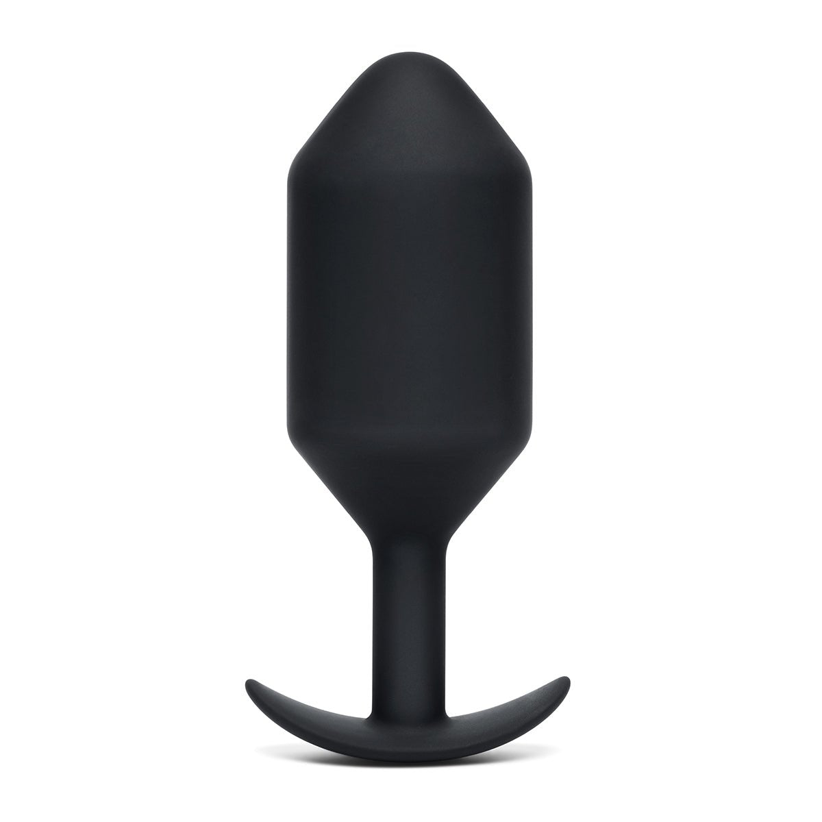 B-vibe Weighted Snug Plug 7 - 600 G Black