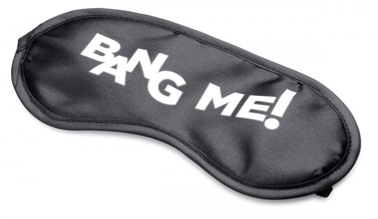 Bang! Couple's Love Ring Finger Vibrator Bullet & Blindfold Kit in Purple