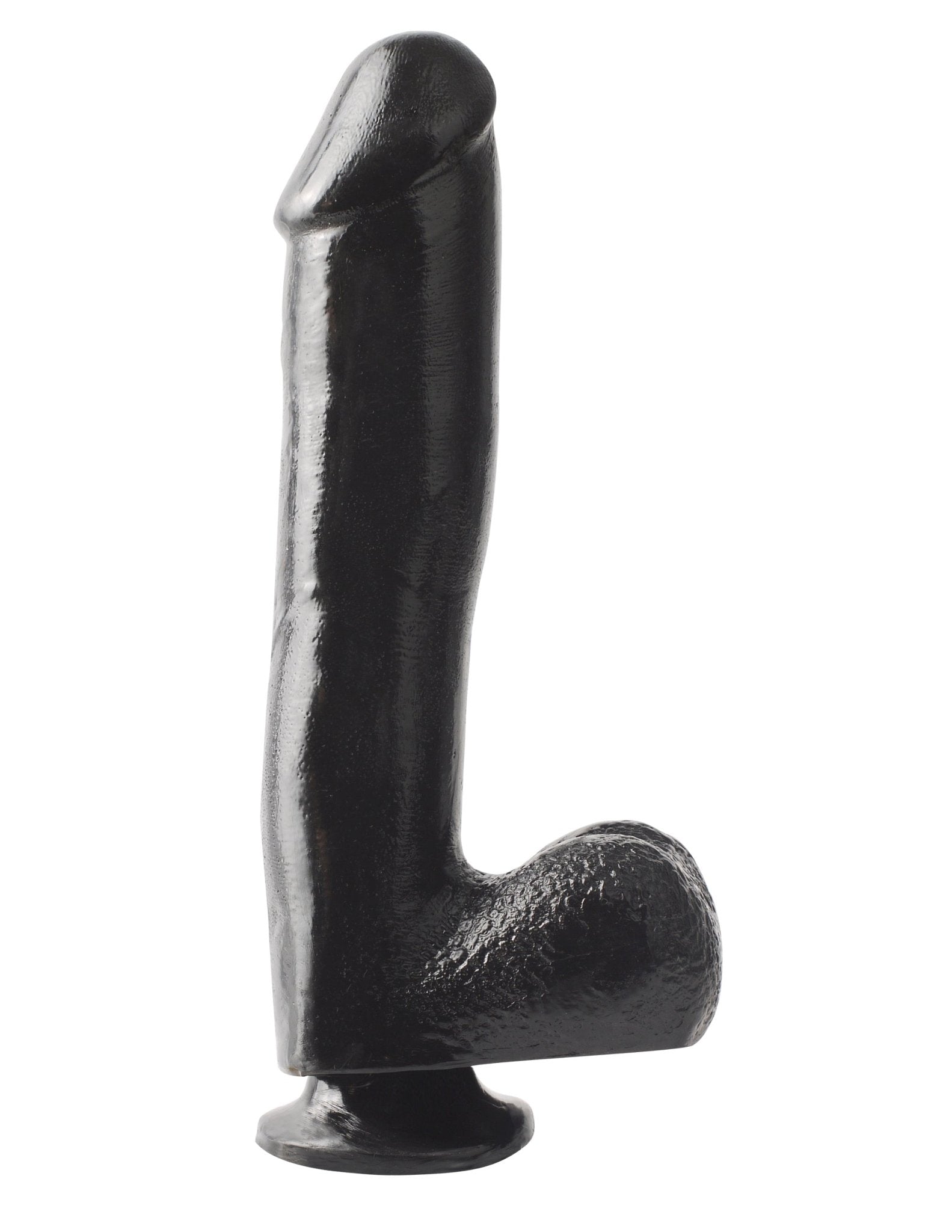 Basix Rubber Works - 10 Inch Dong With Suction Cup