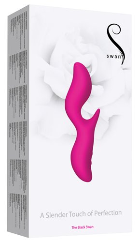 Black Swan Pink Rabbit Vibrator by BMS