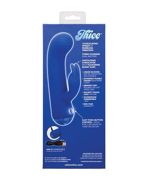 Blue Chubby Bunny - Classic Vibrator - CalExotics