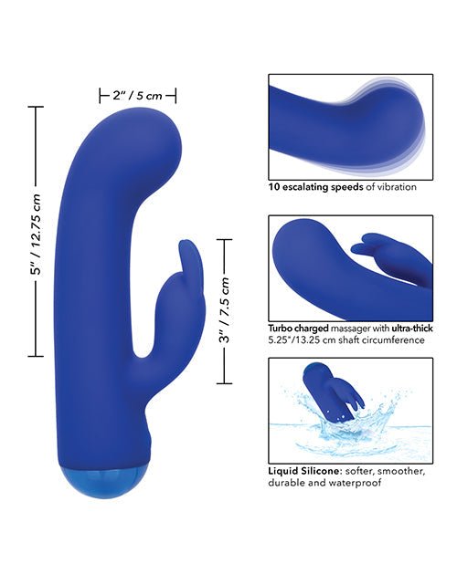 Blue Chubby Bunny - Classic Vibrator - CalExotics