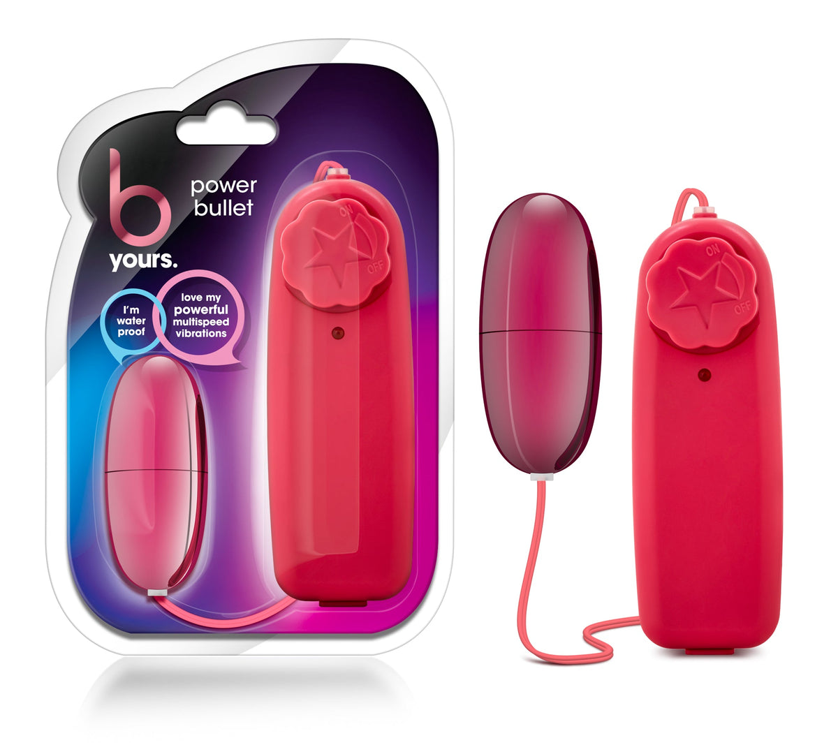 Blush B Yours Colorful Power Bullet Vibrator