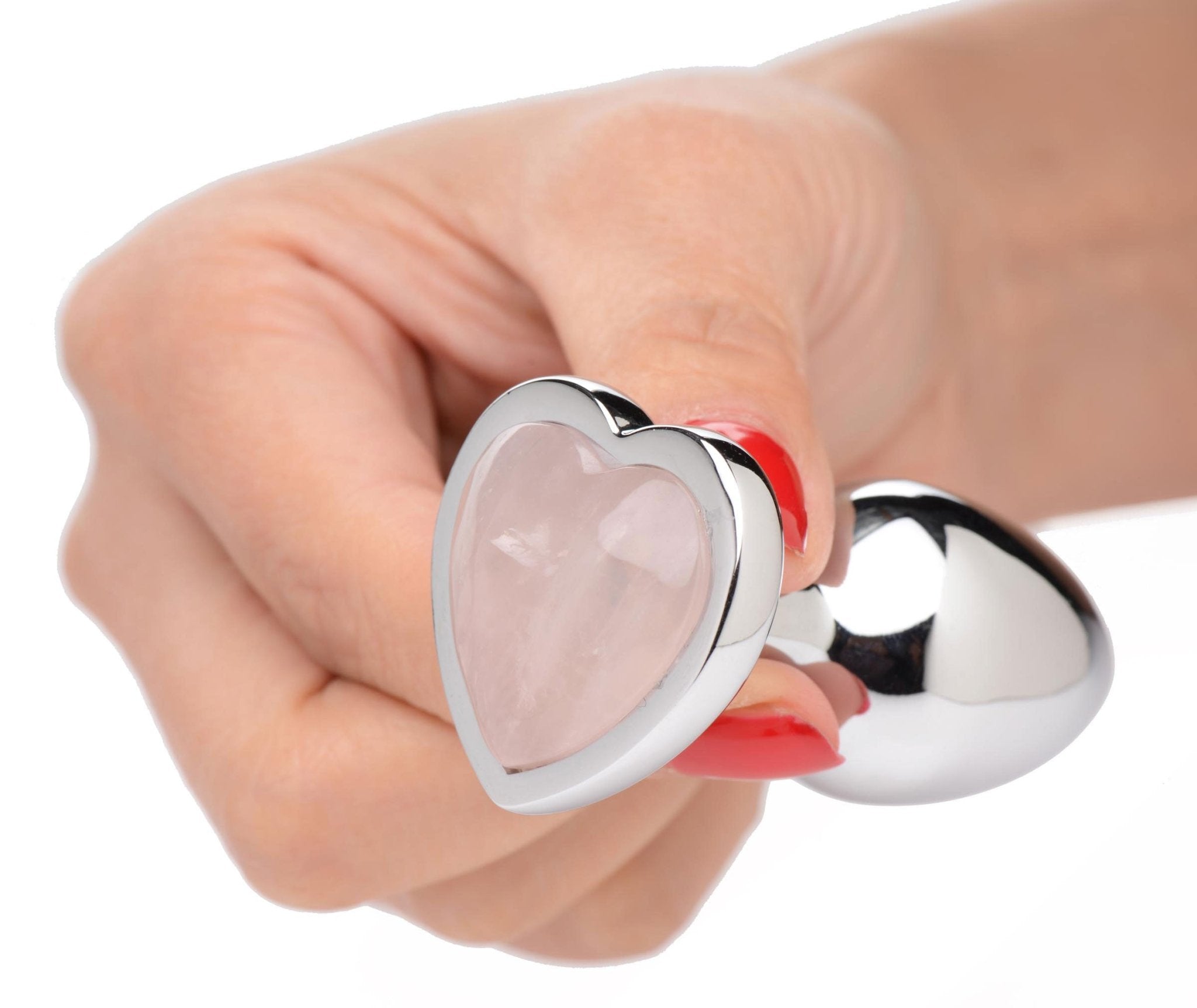 Booty Sparks Gemstones Large Heart Anal Plug