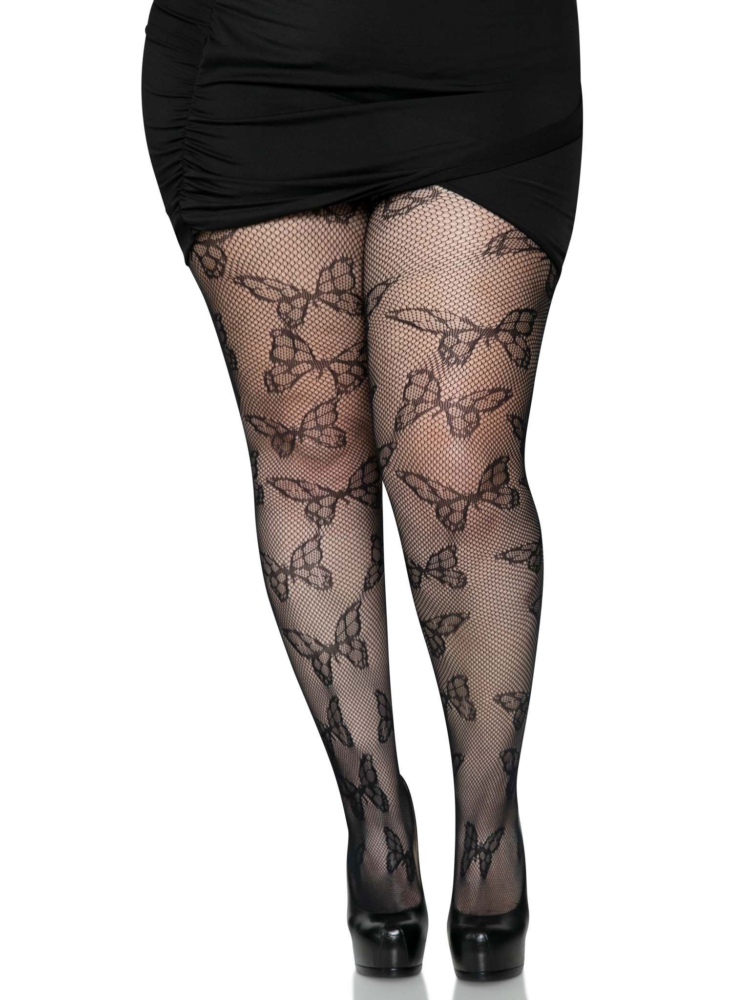 Butterfly Net Tights - One Size