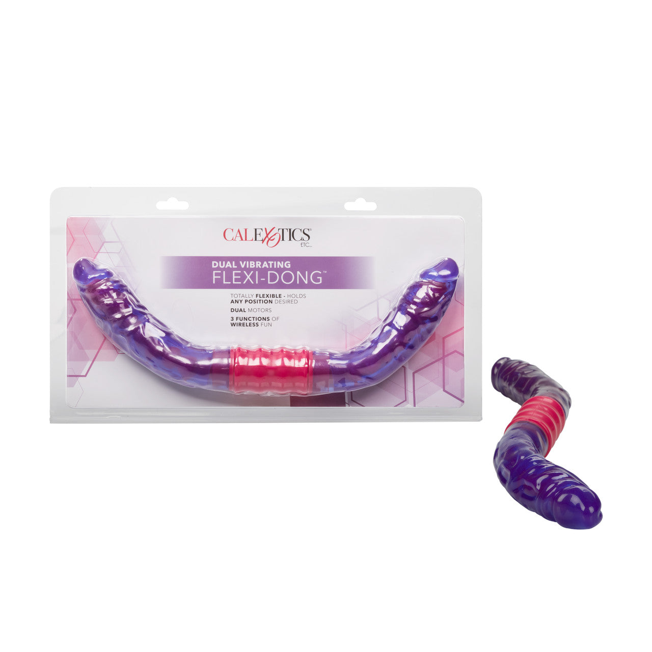 CalExotics Strap-On Vibrating Flexi Dong