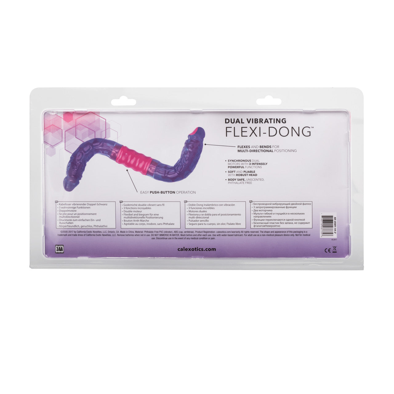 CalExotics Strap-On Vibrating Flexi Dong