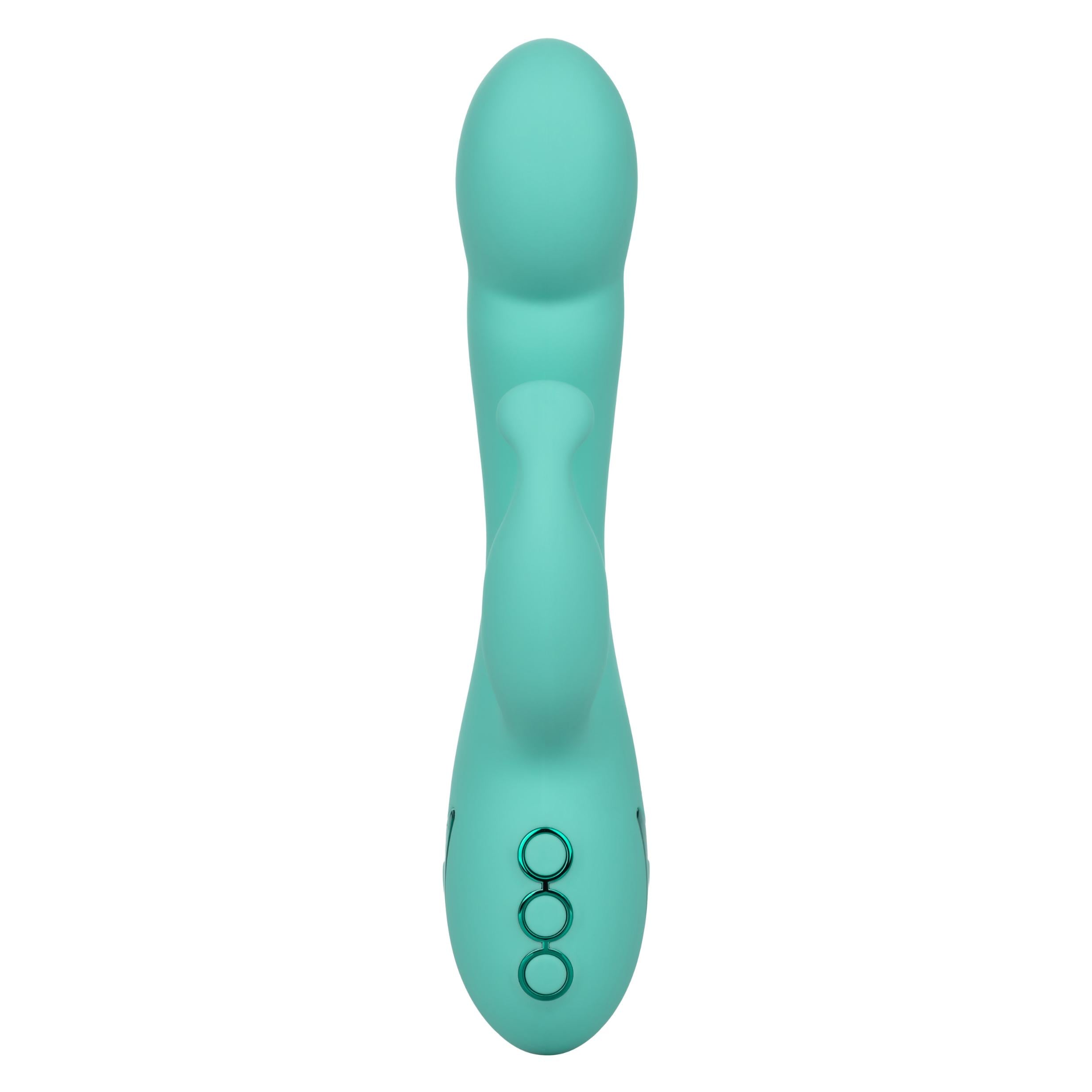 California Dreaming Tahoe Temptation Rabbit Vibrator - Teal