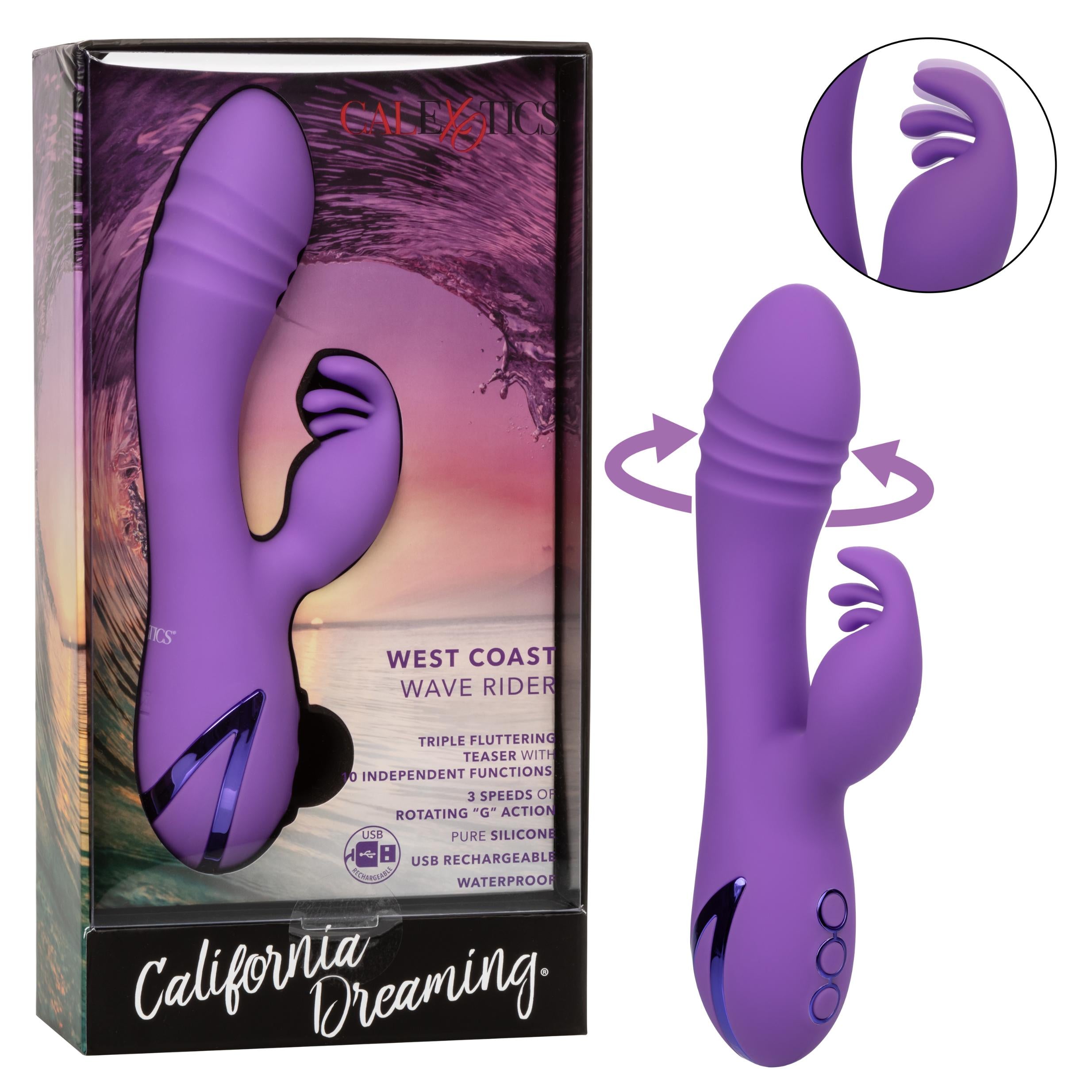 California Dreaming West Coast Wave Rider - Purple