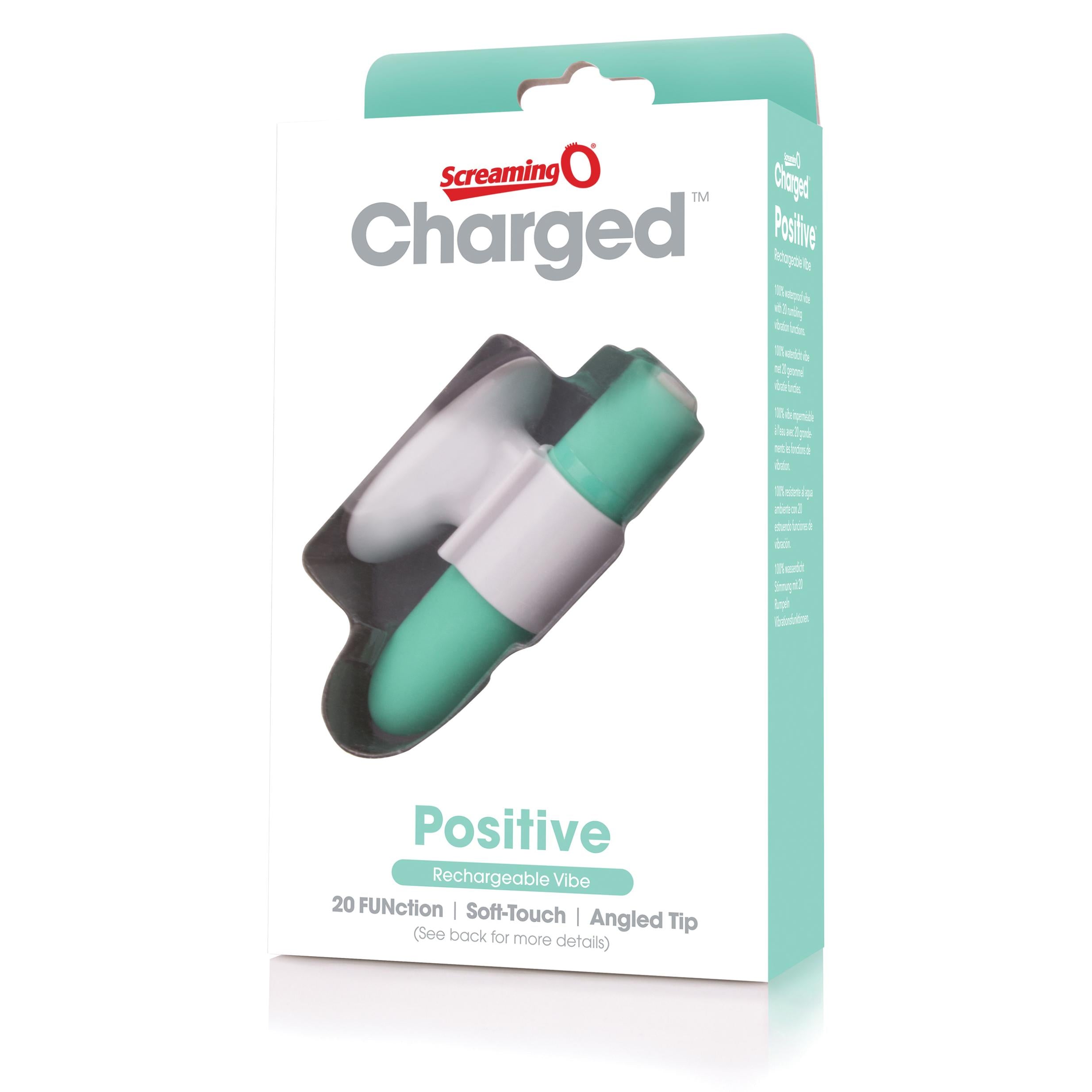 Charged Positive Rechargeable Vibe