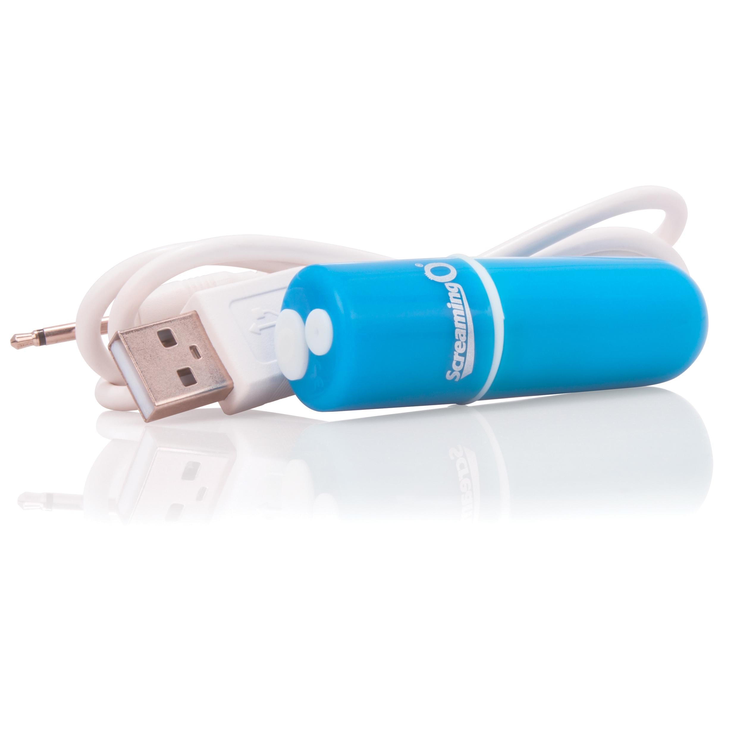 Charged Vooom: The Ultimate Waterproof Bullet Vibe Blue