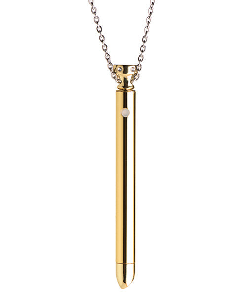 Charmed 7x Vibrating Necklace Gold