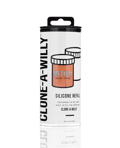Clone-a-willy Silicone Refill Medium Tone