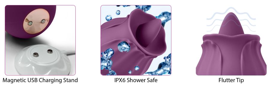 Cloud 9 Flutter Tongue Stimulator - Pleasure Elevated!