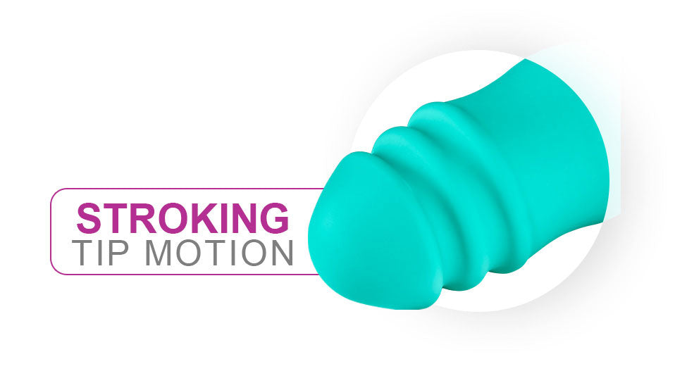 Cloud 9 Health & Wellness Wireless Remote Control Egg W/ Stroking Motion Teal Stroking Motion