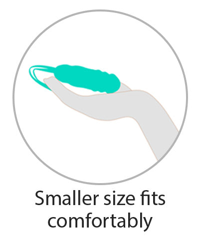 Cloud 9 Health & Wellness Wireless Remote Control Egg W/ Swirling Motion Teal