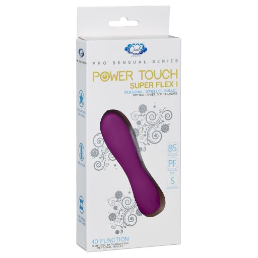 Cloud 9 Pro Sensual Power Touch Super Flex I Vibrator Plum