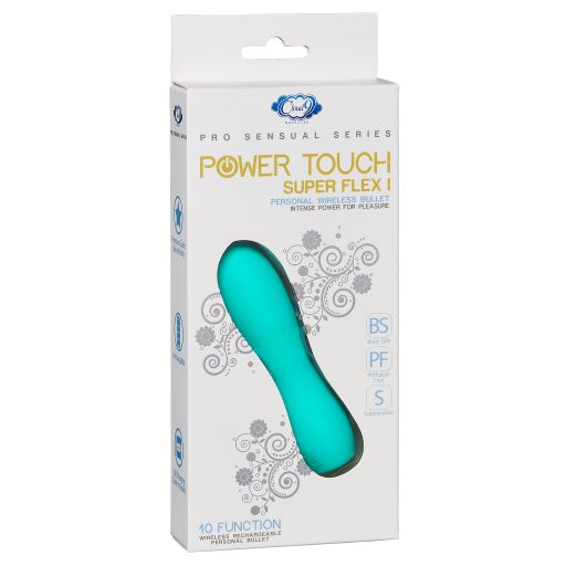 Cloud 9 Pro Sensual Power Touch Super Flex I Vibrator Teal