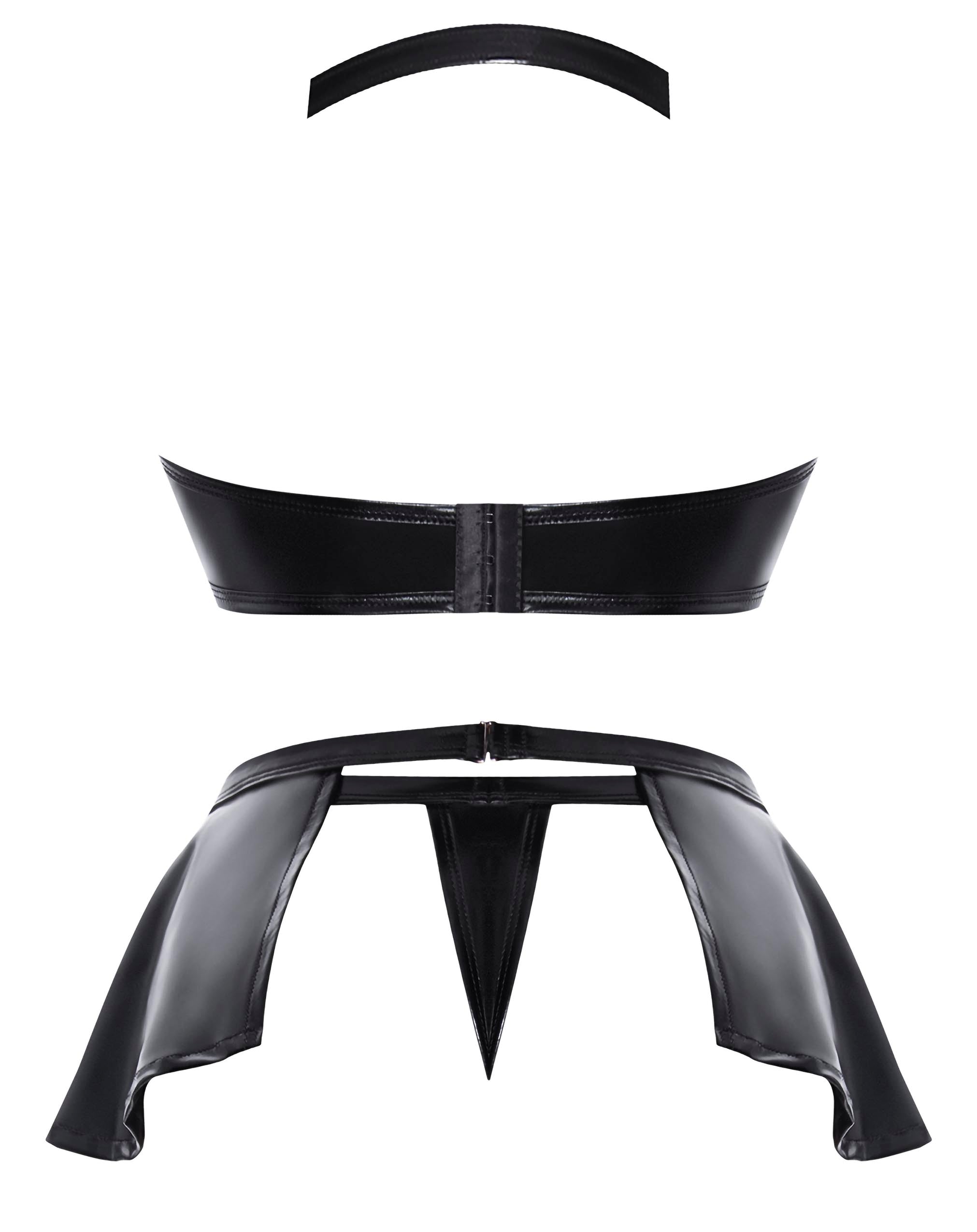 Club Candy Bra Skirt & Thong Black