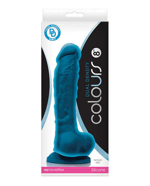 Colours - Dual Density - 8" Dildo