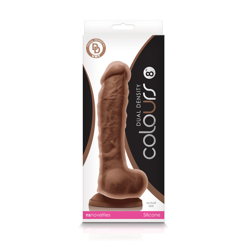 Colours - Dual Density - 8" Dildo