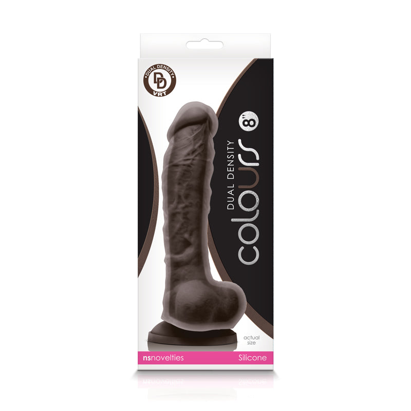 Colours - Dual Density - 8" Dildo