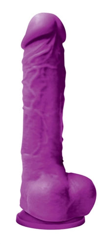 Colours Pleasures - 5" Dildo - Purple Purple