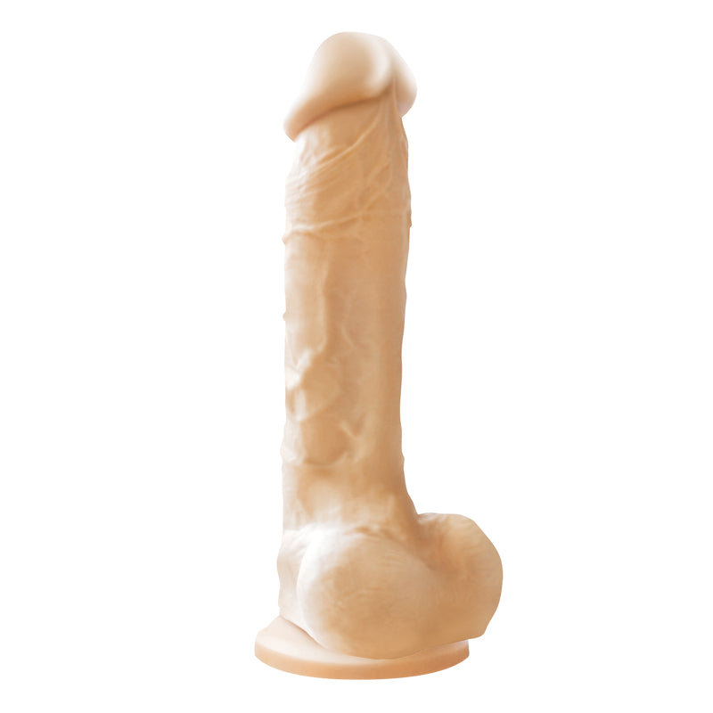 Colours Pleasures - 8" Dildo White