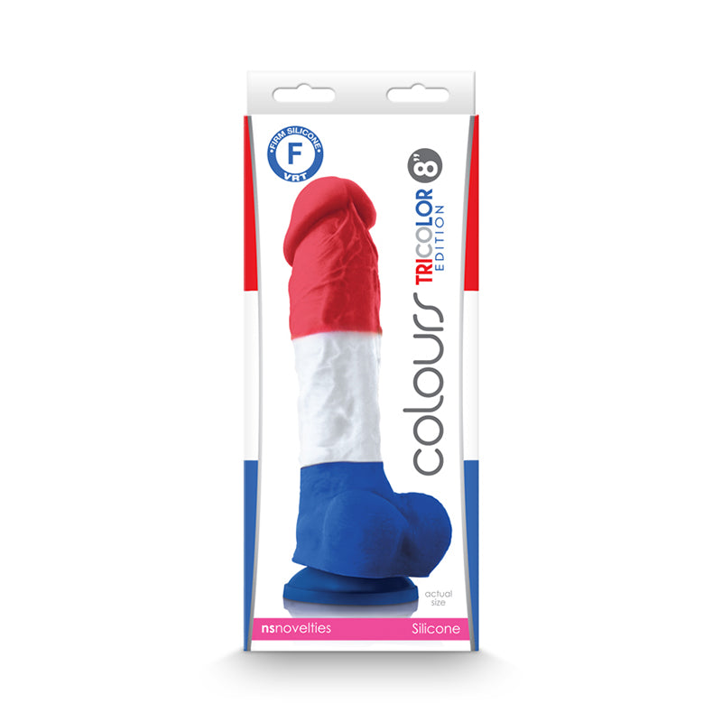 Colours Pleasures Tricolo Dildo