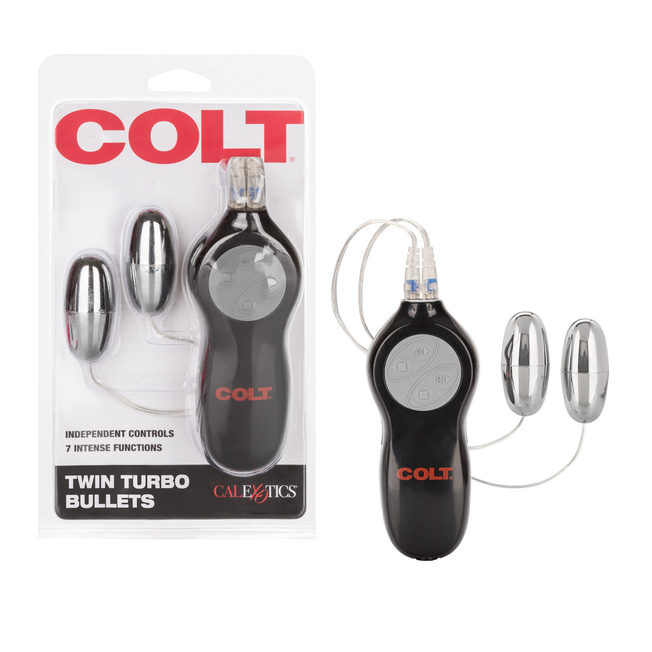 Colt 7 Function Twin Turbo Bullets Vibrator