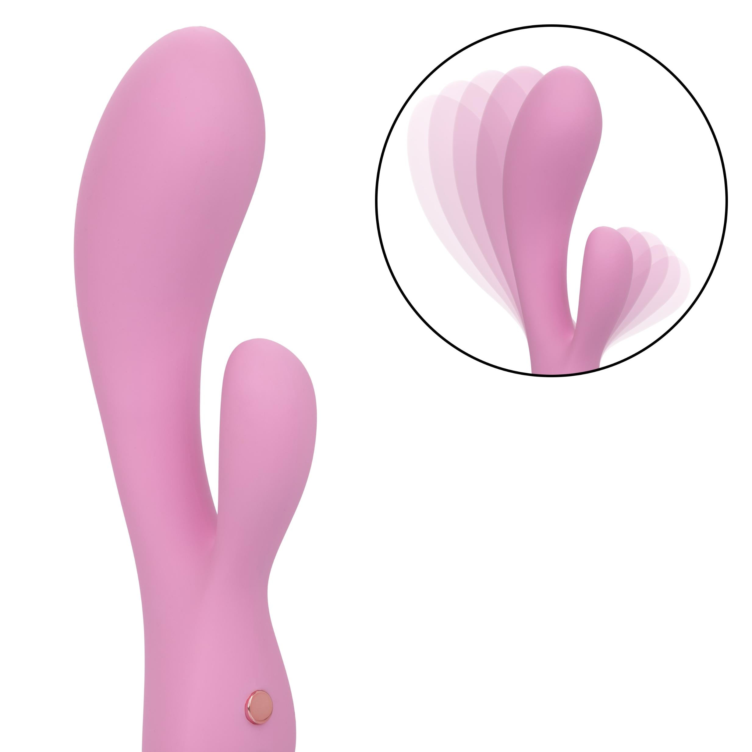 Contour Zoie Pink Rabbit Vibrator - CalExotics