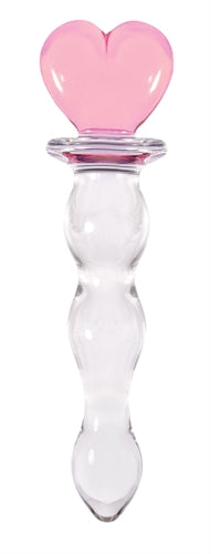 Crystal Heart Of Glass Pink