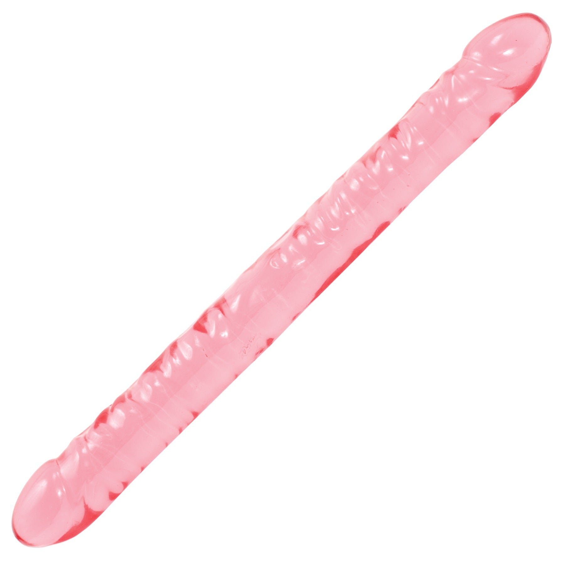 Crystal Jellies 18 Inch Double Dong Pink