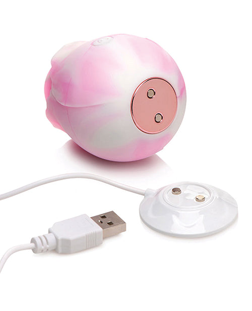 Curve Novelties Gossip Cum Into Bloom Clitoral Vibrator Rose Dream Swirl