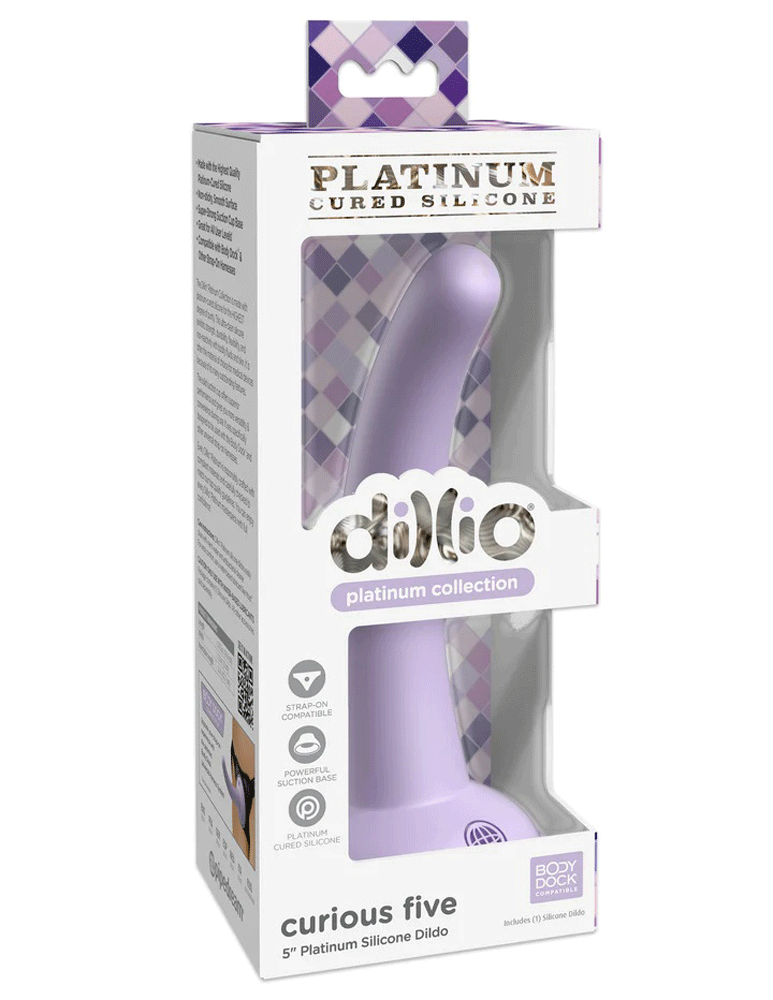 Dillio Platinum - Curious Five 5 Inch Dildo