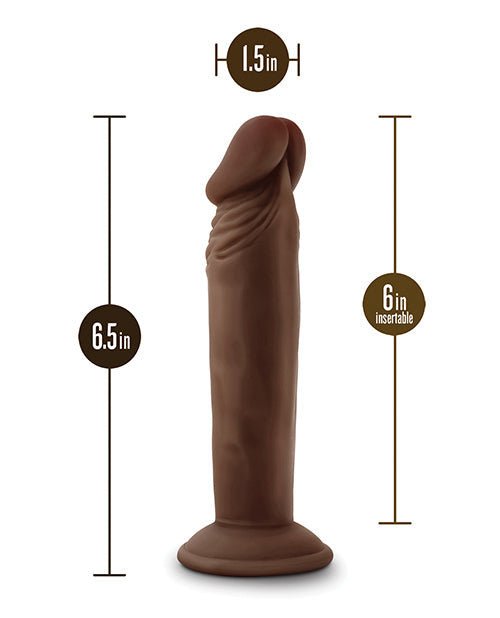 Dr. Skin Plus - 5 Inch Posable Dildo - Vanilla