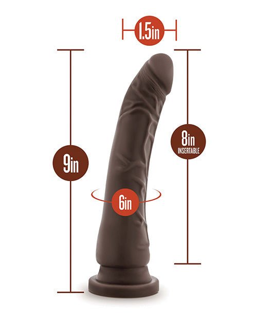 Dr. Skin Plus - 5 Inch Posable Dildo - Vanilla