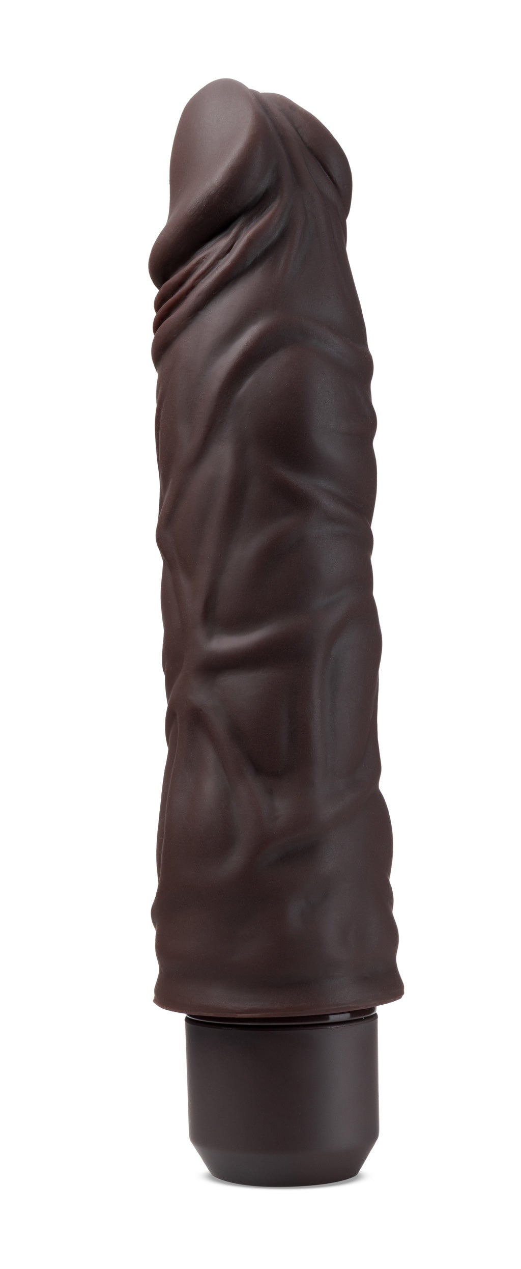 Dr. Skin Silicone Dr. David 8 In Vibrating Dildo Brown
