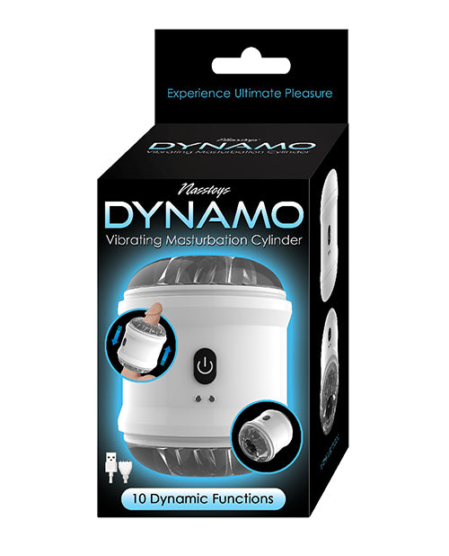 Dynamo Vibrating Masturbator White