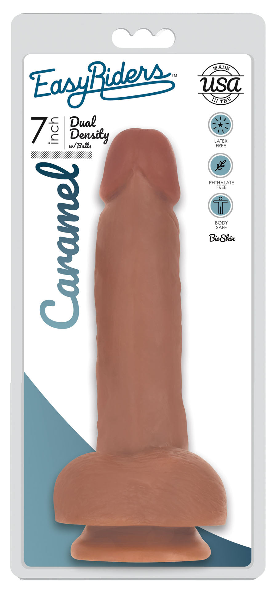 Easy Riders 7" Slim Dong With Balls Caramel