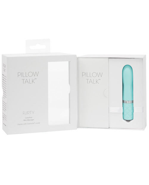 Enchanting Pillow Talk Collrction Flirty Bullet Vibrator Teal