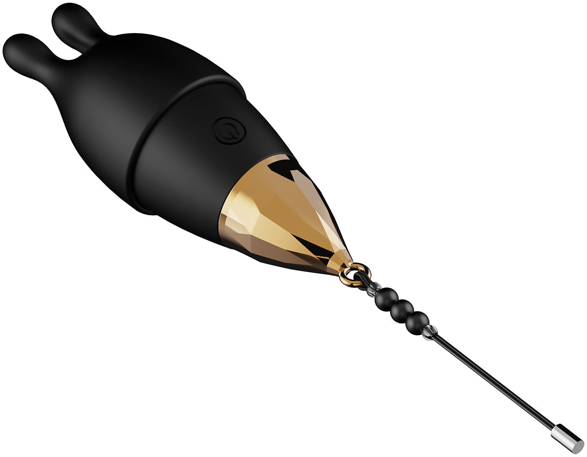 Evolved Egg Citement Rechargeable Bullet - Black/gold