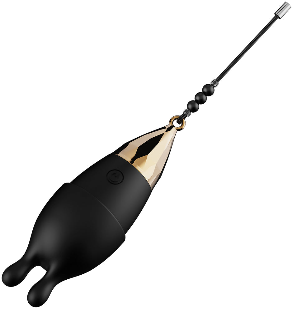 Evolved Egg Citement Rechargeable Bullet - Black/gold