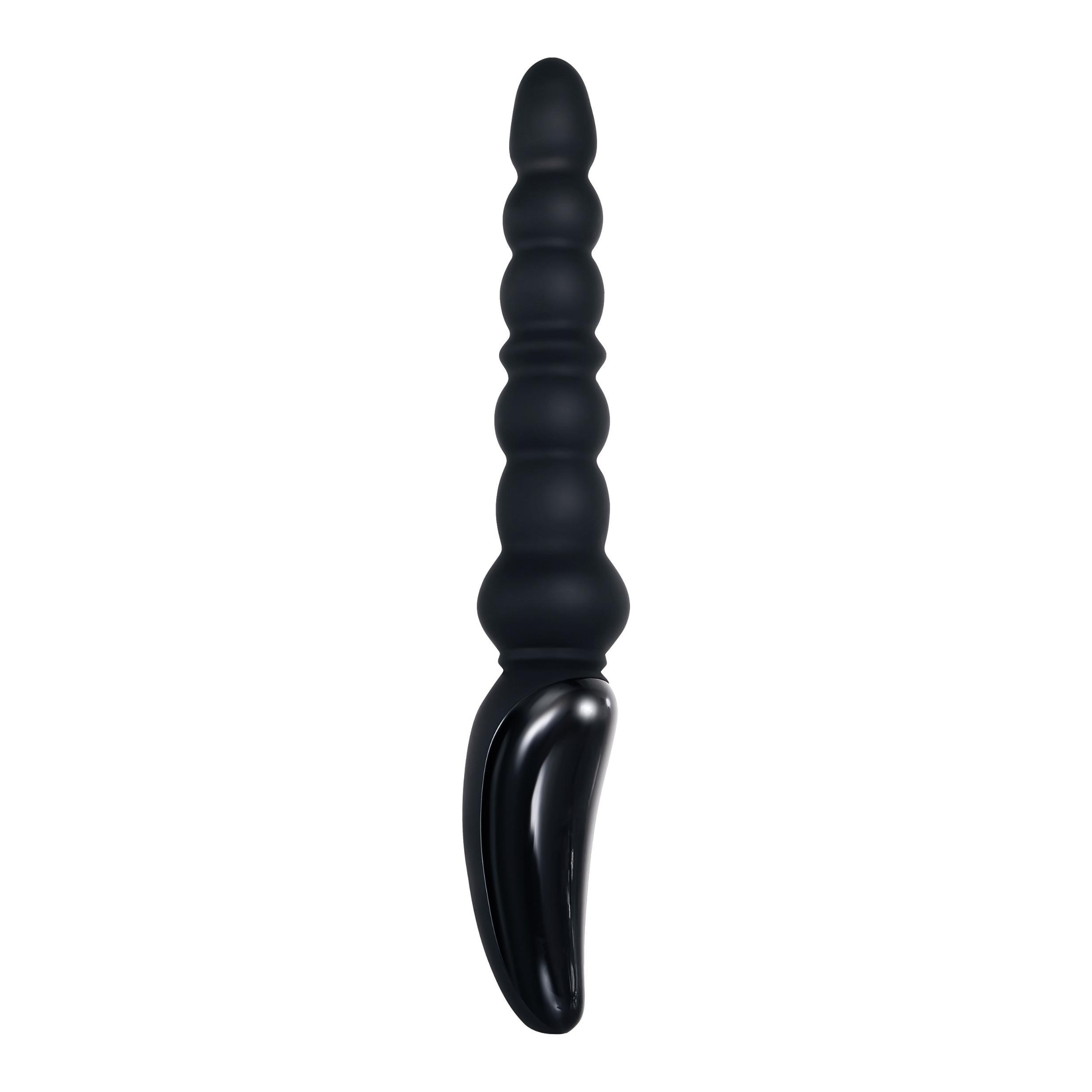 Evolved Magic Stick Beaded Vibrator - Black
