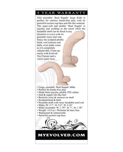 Evolved Real Supple Poseable 9.5