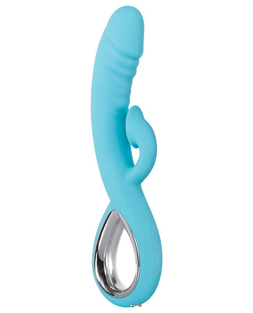 Evolved Triple Infinity - Teal Realistic Vibrator
