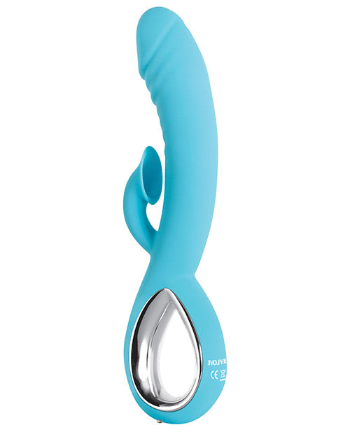 Evolved Triple Infinity - Teal Realistic Vibrator